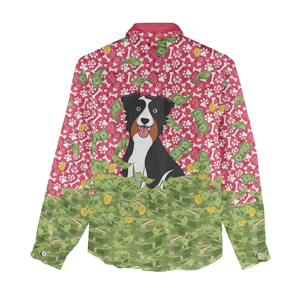 I Work Hard So That My Dog Can Have A Better Life Christmas Christmas Women Casual Shirt Xmas Holiday Patterns - Wonder Print Shop