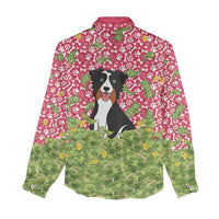I Work Hard So That My Dog Can Have A Better Life Christmas Christmas Women Casual Shirt Xmas Holiday Patterns - Wonder Print Shop