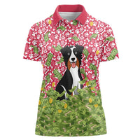 I Work Hard So That My Dog Can Have A Better Life Christmas Christmas Women Polo Shirt Xmas Holiday Patterns - Wonder Print Shop