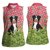 I Work Hard So That My Dog Can Have A Better Life Christmas Christmas Women Sleeveless Polo Shirt Xmas Holiday Patterns - Wonder Print Shop