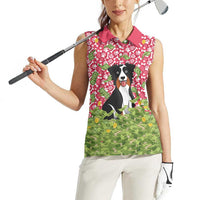 I Work Hard So That My Dog Can Have A Better Life Christmas Christmas Women Sleeveless Polo Shirt Xmas Holiday Patterns - Wonder Print Shop