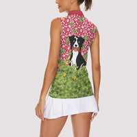 I Work Hard So That My Dog Can Have A Better Life Christmas Christmas Women Sleeveless Polo Shirt Xmas Holiday Patterns - Wonder Print Shop
