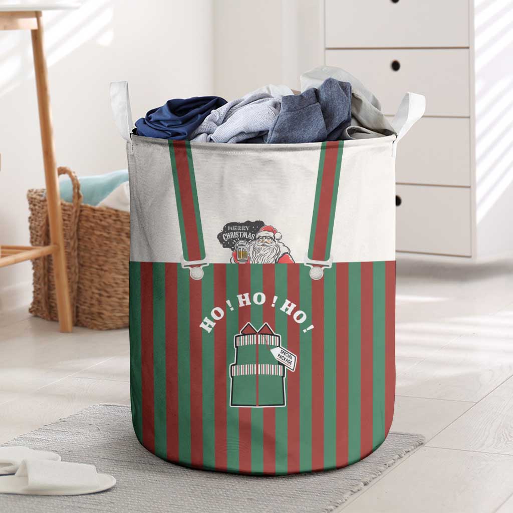Stay With My Pig Christmas Christmas Laundry Basket Xmas Holiday Patterns - Wonder Print Shop