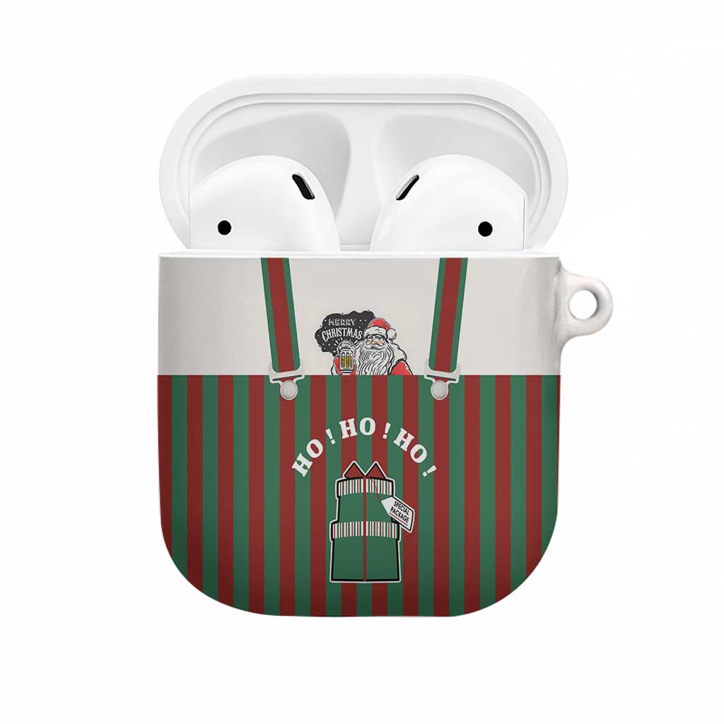 Stay With My Pig Christmas Christmas AirPods Case Xmas Holiday Patterns - Wonder Print Shop