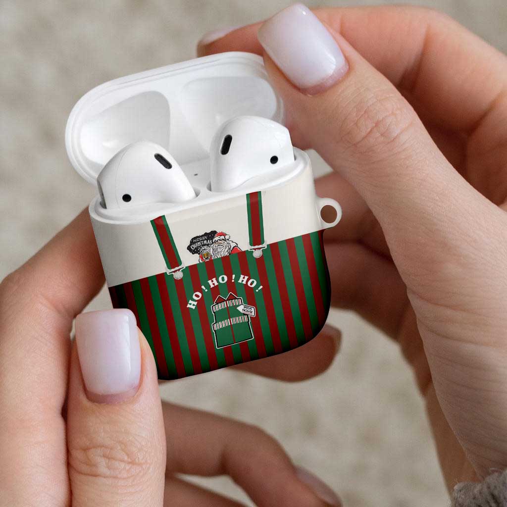 Stay With My Pig Christmas Christmas AirPods Case Xmas Holiday Patterns - Wonder Print Shop