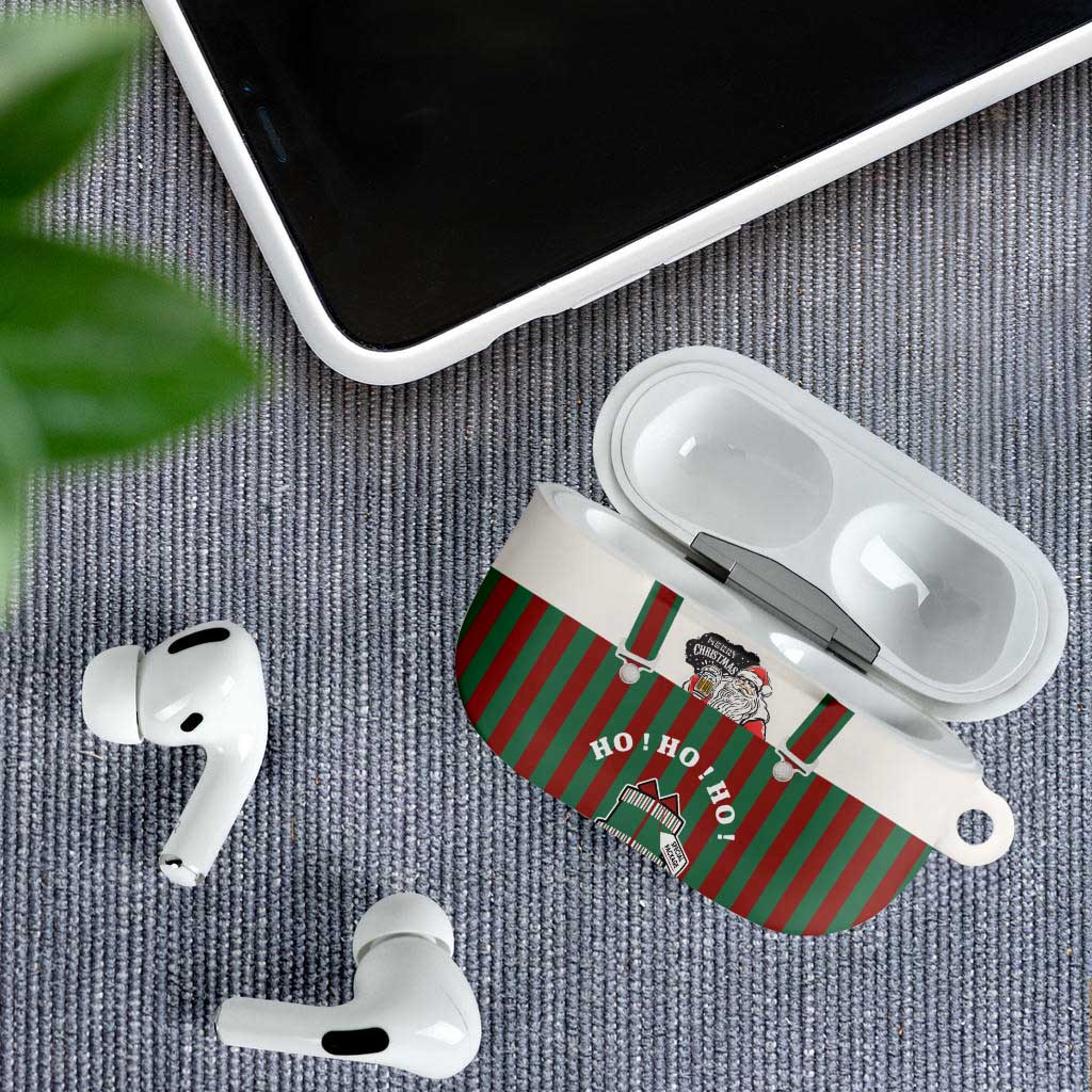 Stay With My Pig Christmas Christmas AirPods Case Xmas Holiday Patterns - Wonder Print Shop