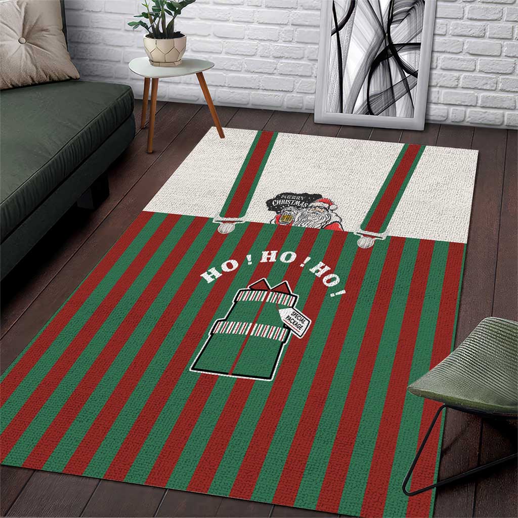 Stay With My Pig Christmas Christmas Area Rug Xmas Holiday Patterns - Wonder Print Shop