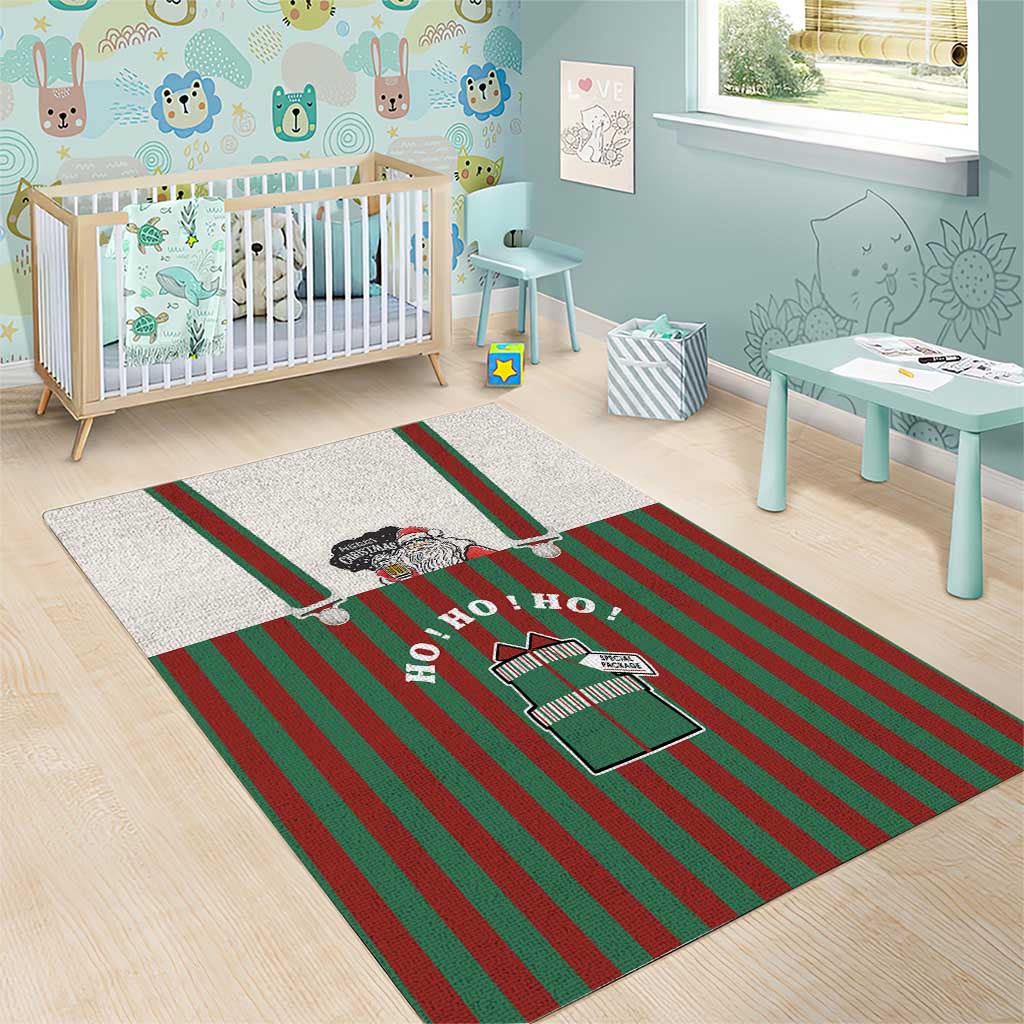 Stay With My Pig Christmas Christmas Area Rug Xmas Holiday Patterns - Wonder Print Shop