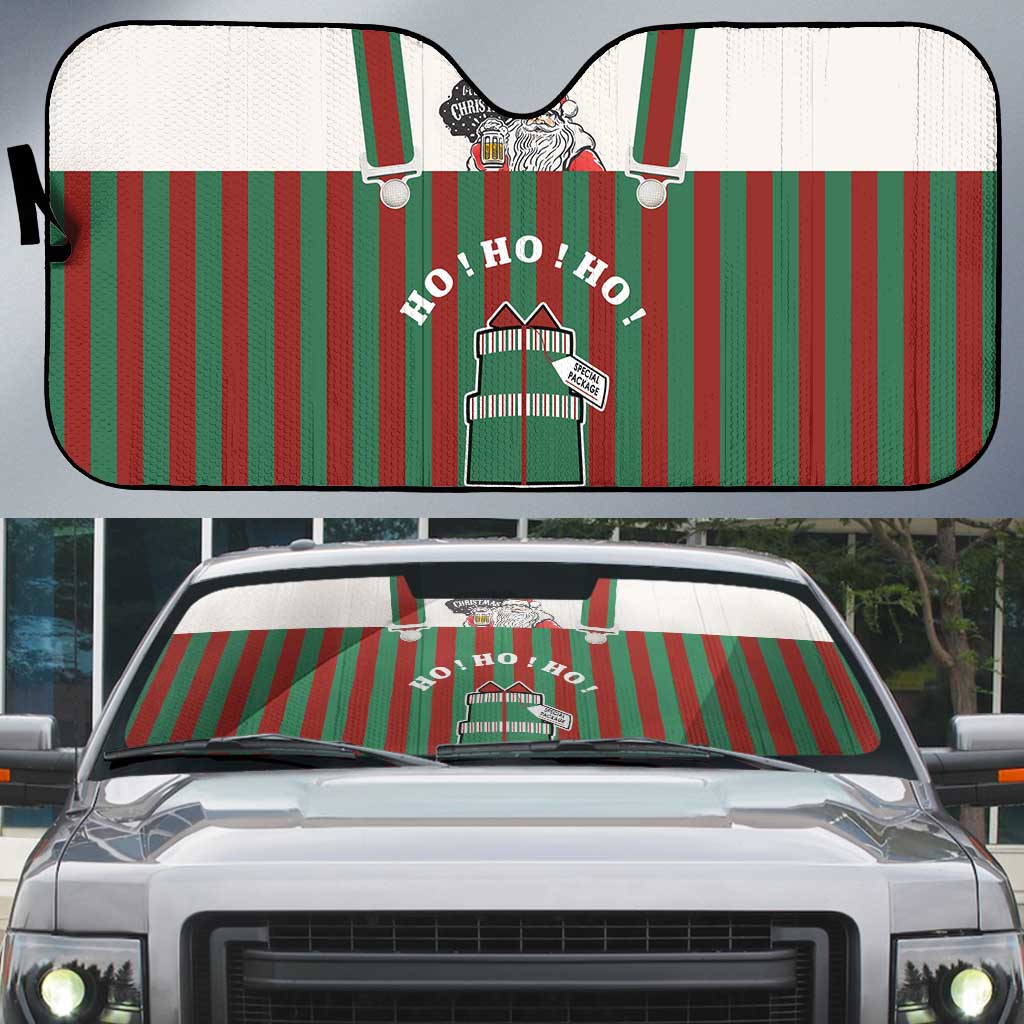 Stay With My Pig Christmas Christmas Auto Sun Shade Xmas Holiday Patterns - Wonder Print Shop