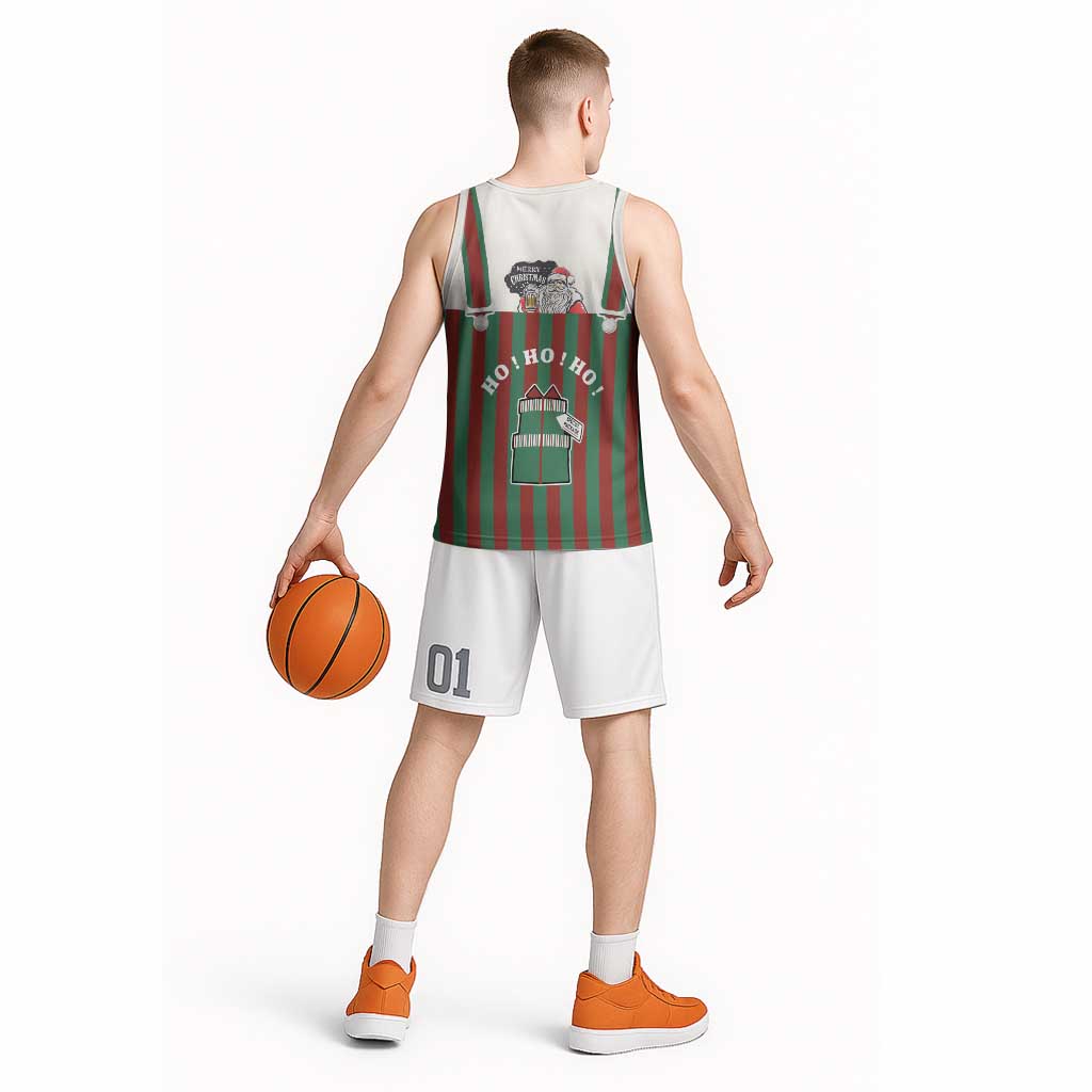 Stay With My Pig Christmas Christmas Basketball Jersey Xmas Holiday Patterns - Wonder Print Shop