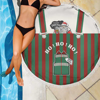 Stay With My Pig Christmas Christmas Beach Blanket Xmas Holiday Patterns - Wonder Print Shop