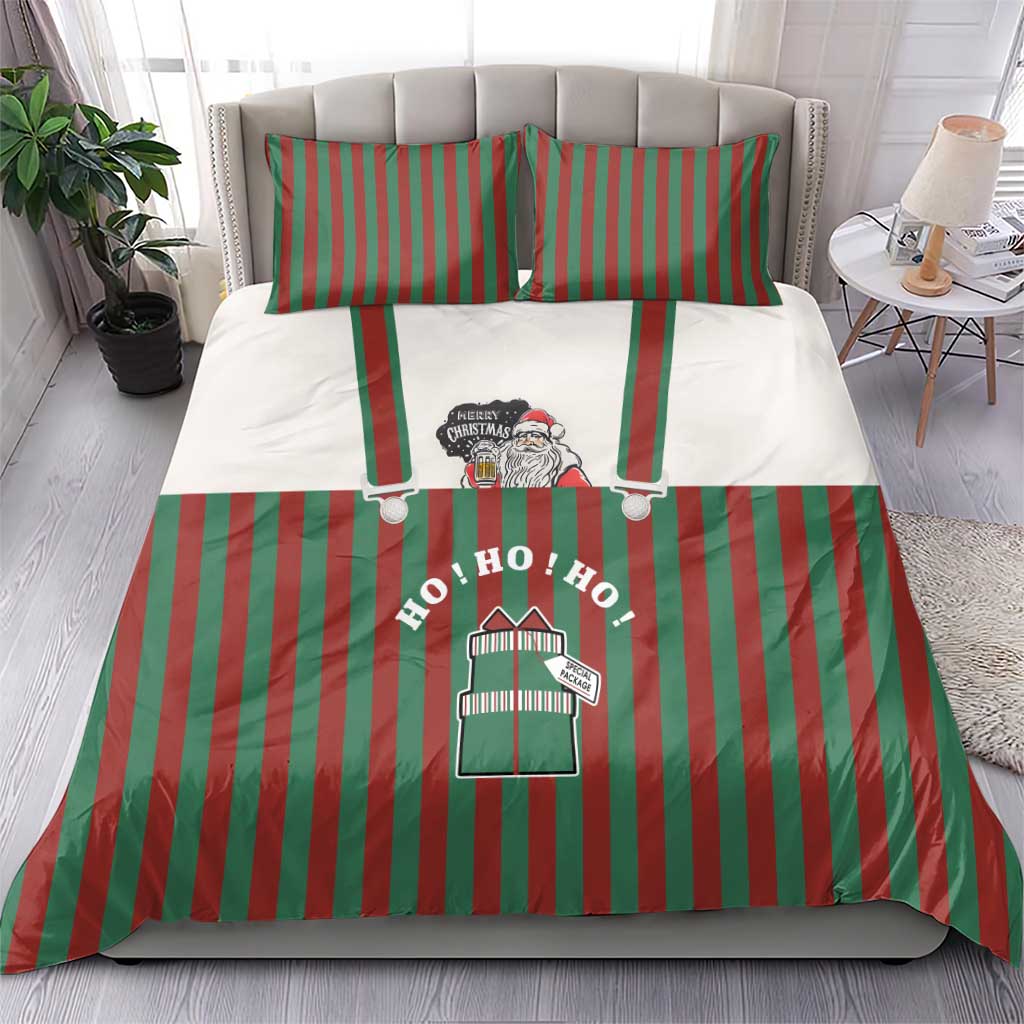 Stay With My Pig Christmas Christmas Bedding Set Xmas Holiday Patterns - Wonder Print Shop