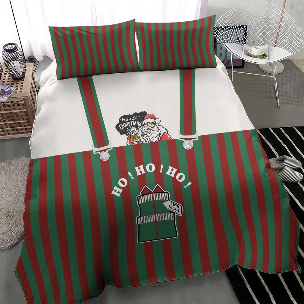 Stay With My Pig Christmas Christmas Bedding Set Xmas Holiday Patterns - Wonder Print Shop