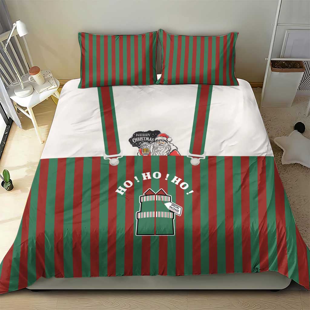 Stay With My Pig Christmas Christmas Bedding Set Xmas Holiday Patterns - Wonder Print Shop