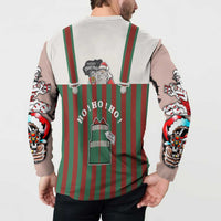 Stay With My Pig Christmas Christmas Button Sweatshirt Xmas Holiday Patterns - Wonder Print Shop