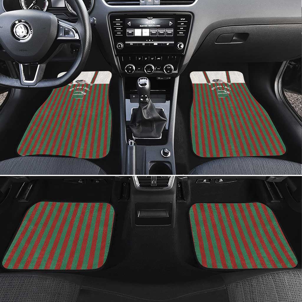 Stay With My Pig Christmas Christmas Car Mats Xmas Holiday Patterns - Wonder Print Shop