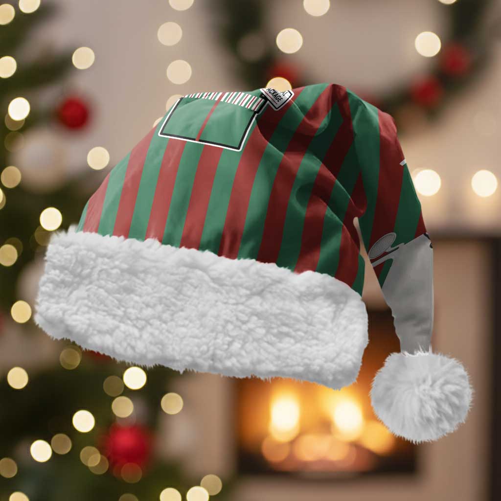 Stay With My Pig Christmas Christmas Santa Hat Xmas Holiday Patterns - Wonder Print Shop
