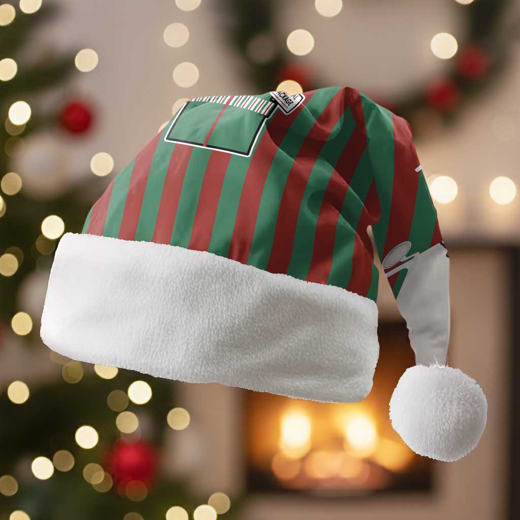 Stay With My Pig Christmas Christmas Santa Hat Xmas Holiday Patterns - Wonder Print Shop