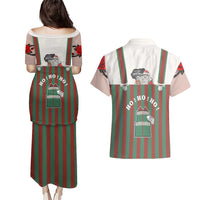 Stay With My Pig Christmas Christmas Couples Matching Puletasi and Hawaiian Shirt Xmas Holiday Patterns - Wonder Print Shop
