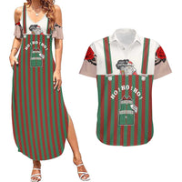Stay With My Pig Christmas Christmas Couples Matching Summer Maxi Dress and Hawaiian Shirt Xmas Holiday Patterns - Wonder Print Shop