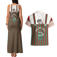 Stay With My Pig Christmas Christmas Couples Matching Tank Maxi Dress and Hawaiian Shirt Xmas Holiday Patterns - Wonder Print Shop