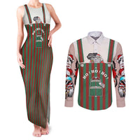 Stay With My Pig Christmas Christmas Couples Matching Tank Maxi Dress and Long Sleeve Button Shirt Xmas Holiday Patterns - Wonder Print Shop