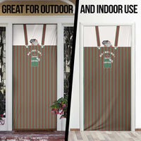 Stay With My Pig Christmas Christmas Door Cover Xmas Holiday Patterns - Wonder Print Shop
