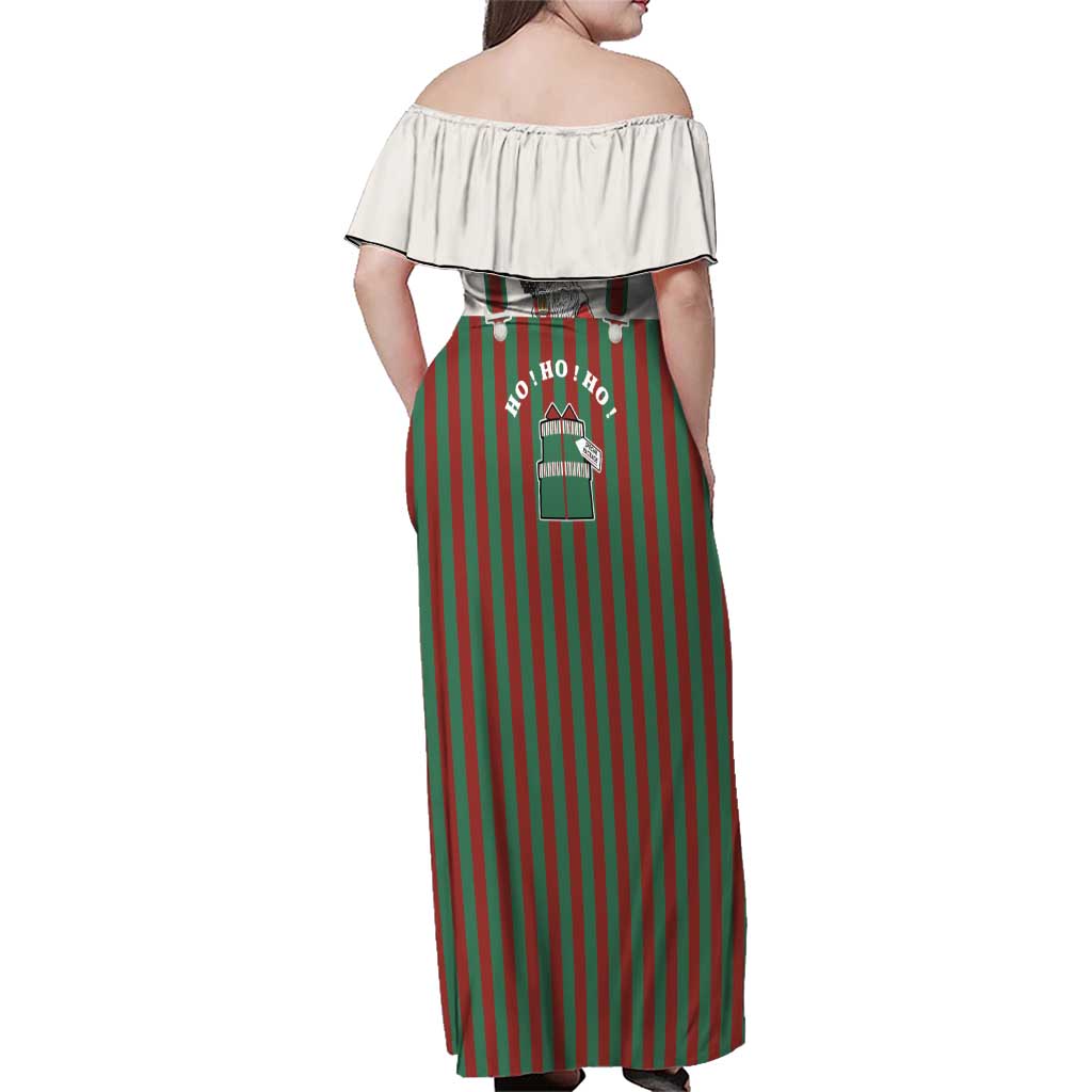 Stay With My Pig Christmas Christmas Family Matching Off Shoulder Maxi Dress and Hawaiian Shirt Xmas Holiday Patterns - Wonder Print Shop