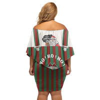 Stay With My Pig Christmas Christmas Family Matching Off Shoulder Short Dress and Hawaiian Shirt Xmas Holiday Patterns - Wonder Print Shop
