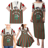 Stay With My Pig Christmas Christmas Family Matching Puletasi and Hawaiian Shirt Xmas Holiday Patterns - Wonder Print Shop