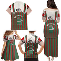 Stay With My Pig Christmas Christmas Family Matching Puletasi and Hawaiian Shirt Xmas Holiday Patterns - Wonder Print Shop