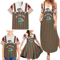 Stay With My Pig Christmas Christmas Family Matching Summer Maxi Dress and Hawaiian Shirt Xmas Holiday Patterns - Wonder Print Shop