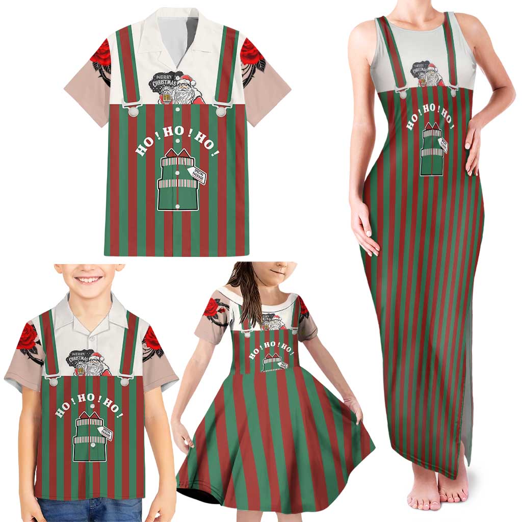 Stay With My Pig Christmas Christmas Family Matching Tank Maxi Dress and Hawaiian Shirt Xmas Holiday Patterns - Wonder Print Shop
