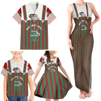 Stay With My Pig Christmas Christmas Family Matching Tank Maxi Dress and Hawaiian Shirt Xmas Holiday Patterns - Wonder Print Shop