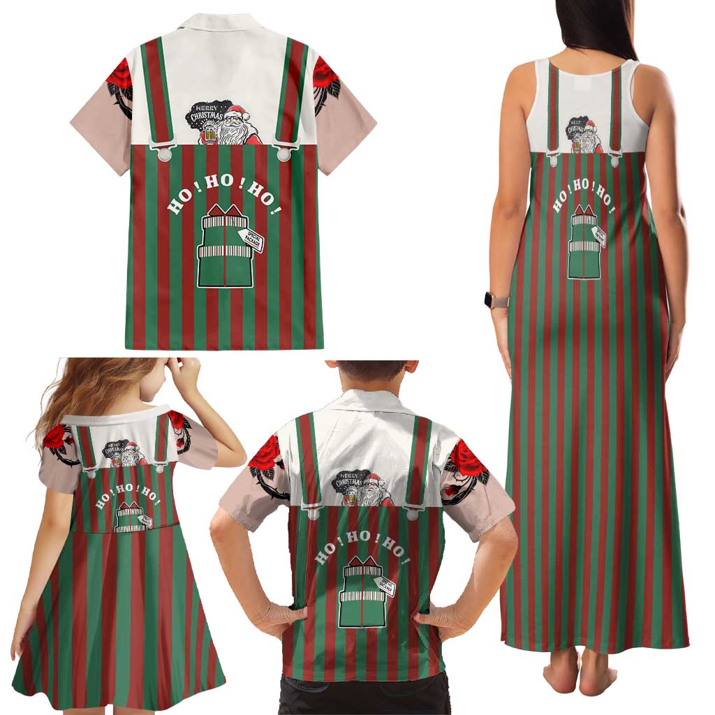 Stay With My Pig Christmas Christmas Family Matching Tank Maxi Dress and Hawaiian Shirt Xmas Holiday Patterns - Wonder Print Shop