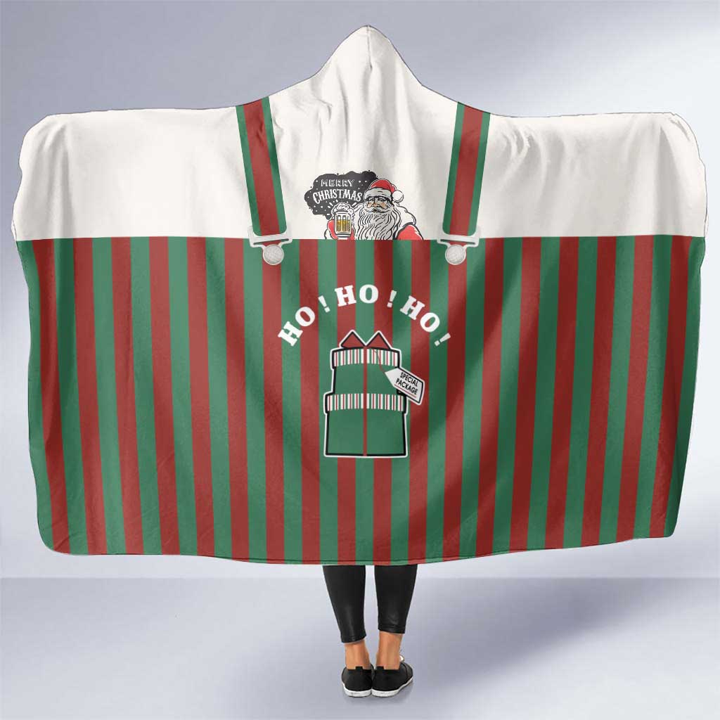 Stay With My Pig Christmas Christmas Hooded Blanket Xmas Holiday Patterns - Wonder Print Shop