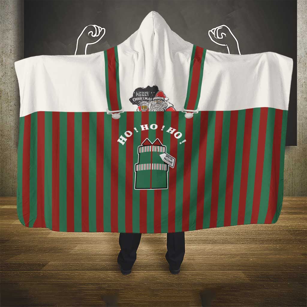 Stay With My Pig Christmas Christmas Hooded Blanket Xmas Holiday Patterns - Wonder Print Shop