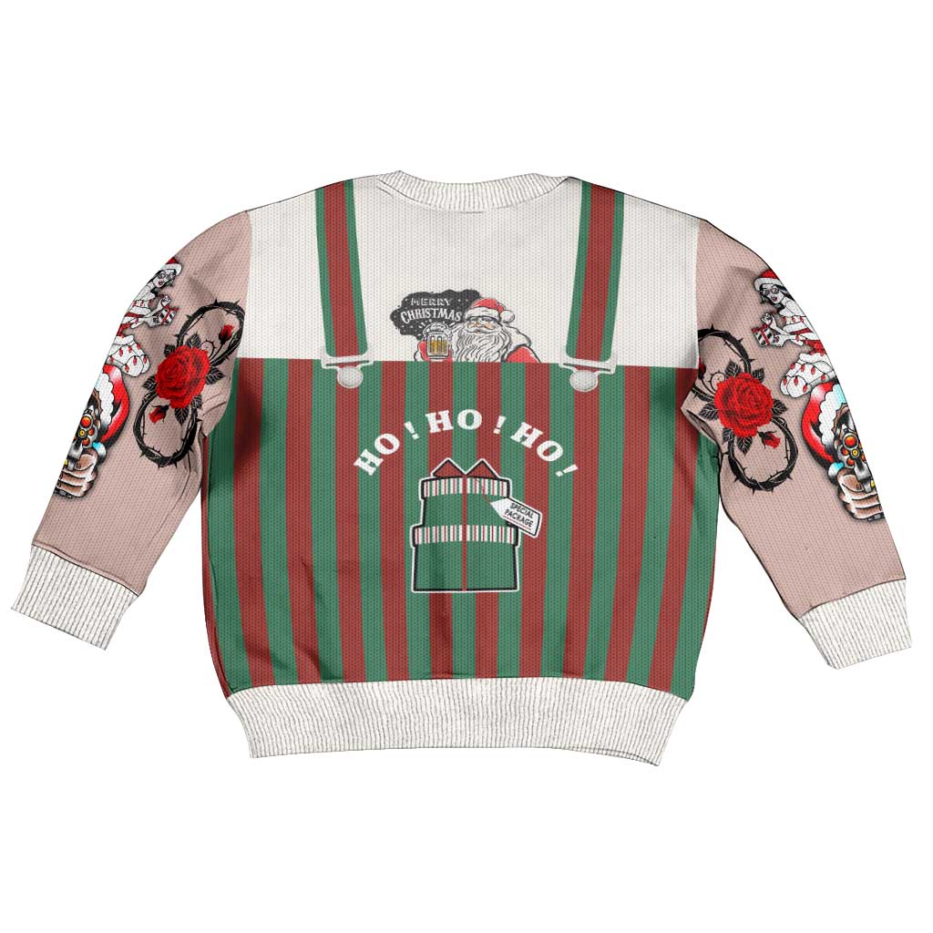 Stay With My Pig Christmas Kid Ugly Christmas Sweater Xmas Holiday Patterns - Wonder Print Shop