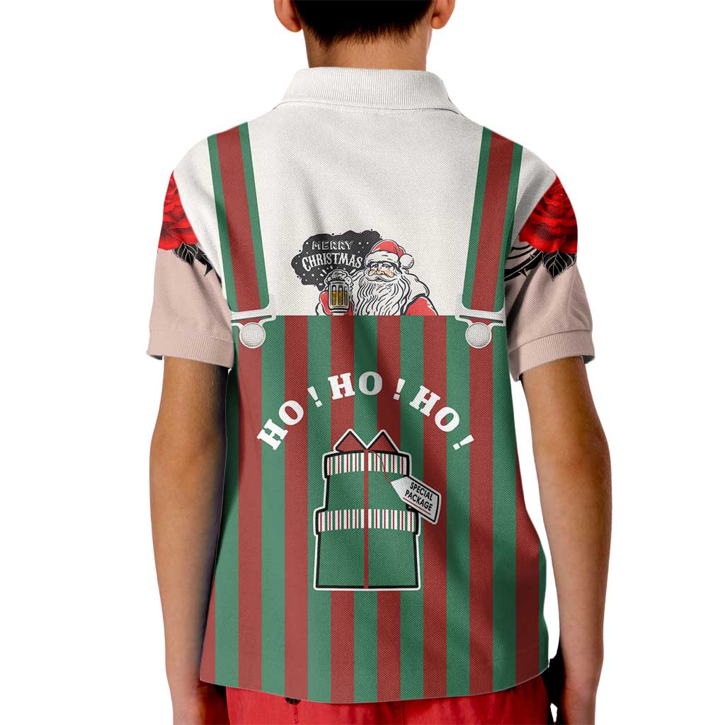 Stay With My Pig Christmas Christmas Kid Polo Shirt Xmas Holiday Patterns - Wonder Print Shop