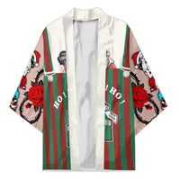 Stay With My Pig Christmas Christmas Kimono Xmas Holiday Patterns - Wonder Print Shop
