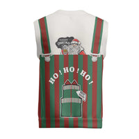 Stay With My Pig Christmas Christmas Knitted V-Neck Vest Xmas Holiday Patterns - Wonder Print Shop