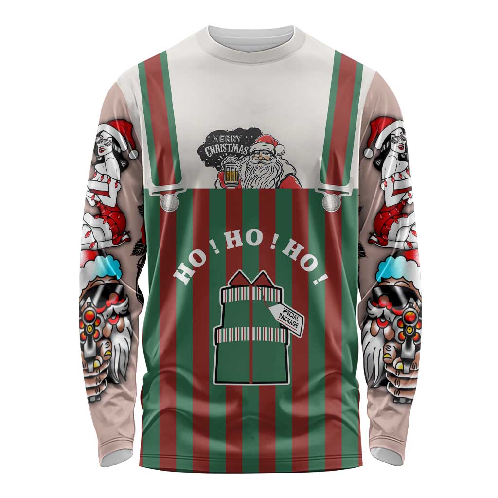 Stay With My Pig Christmas Christmas Long Sleeve Shirt Xmas Holiday Patterns - Wonder Print Shop