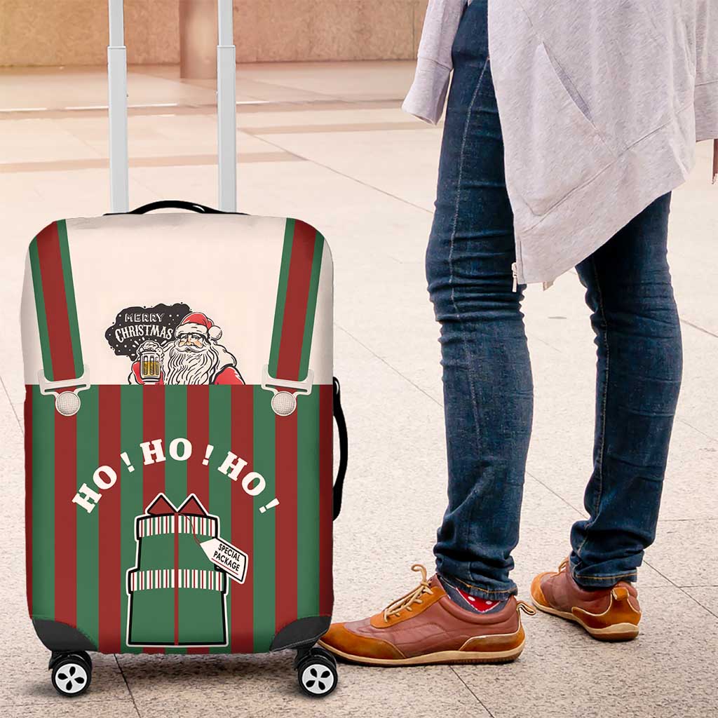 Stay With My Pig Christmas Christmas Luggage Cover Xmas Holiday Patterns - Wonder Print Shop