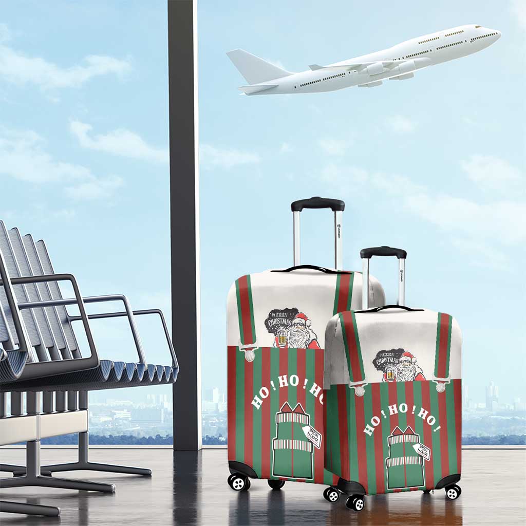 Stay With My Pig Christmas Christmas Luggage Cover Xmas Holiday Patterns - Wonder Print Shop