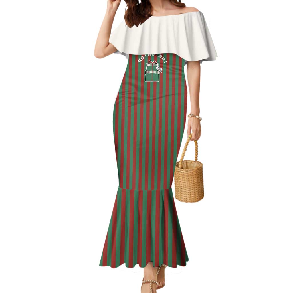 Stay With My Pig Christmas Christmas Mermaid Dress Xmas Holiday Patterns - Wonder Print Shop