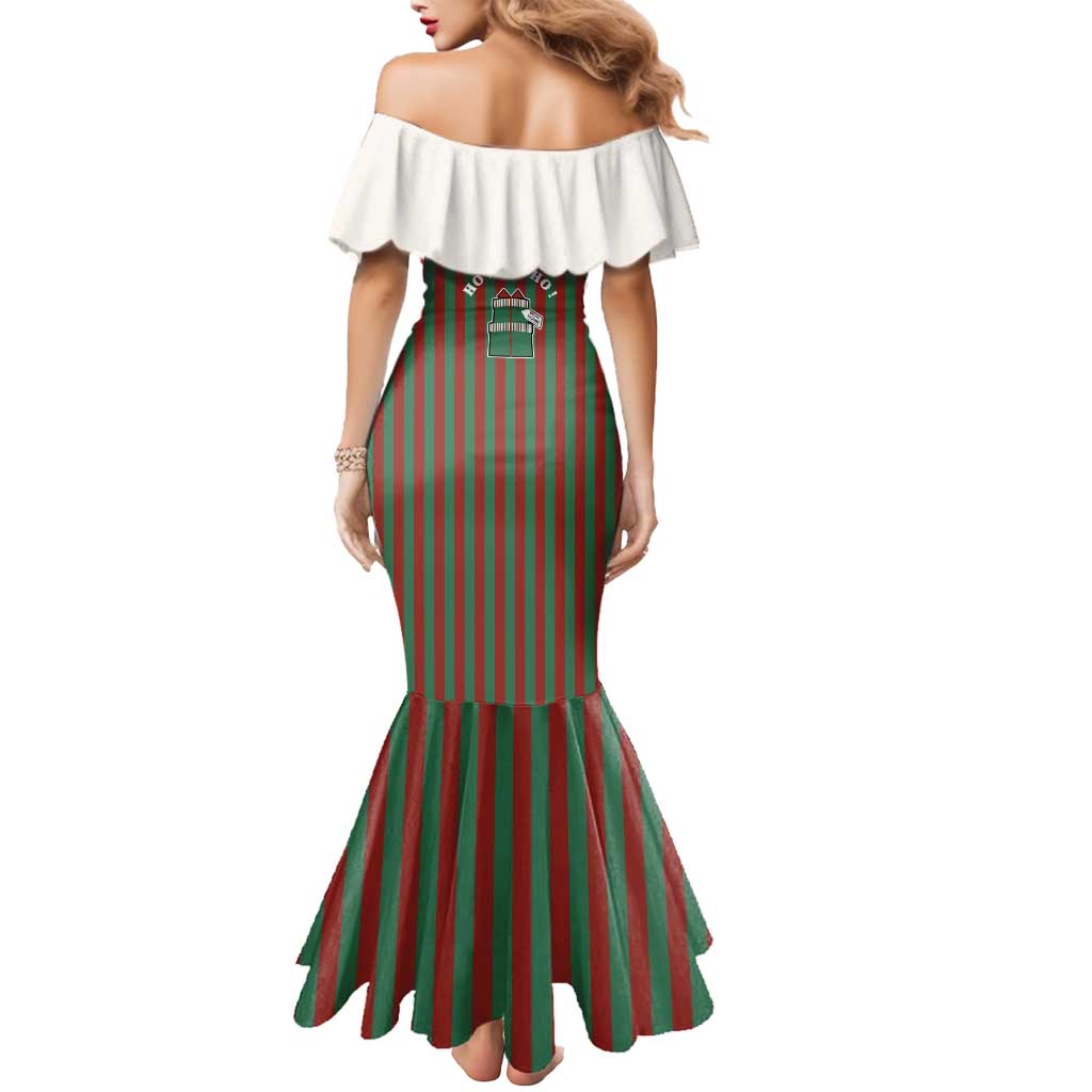 Stay With My Pig Christmas Christmas Mermaid Dress Xmas Holiday Patterns - Wonder Print Shop