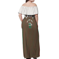 Stay With My Pig Christmas Christmas Off Shoulder Maxi Dress Xmas Holiday Patterns - Wonder Print Shop