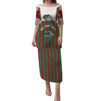 Stay With My Pig Christmas Christmas Puletasi Xmas Holiday Patterns - Wonder Print Shop