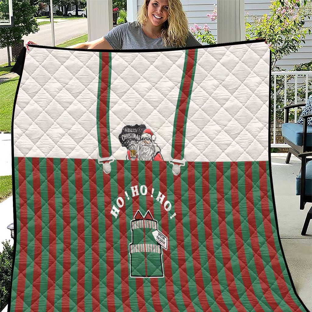 Stay With My Pig Christmas Christmas Quilt Xmas Holiday Patterns - Wonder Print Shop