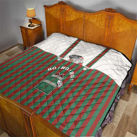 Stay With My Pig Christmas Christmas Quilt Xmas Holiday Patterns - Wonder Print Shop